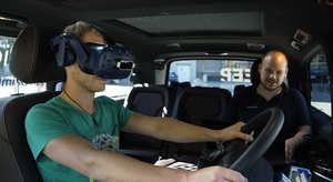 Daimler testuje virtuálnu realitu pre vodičov